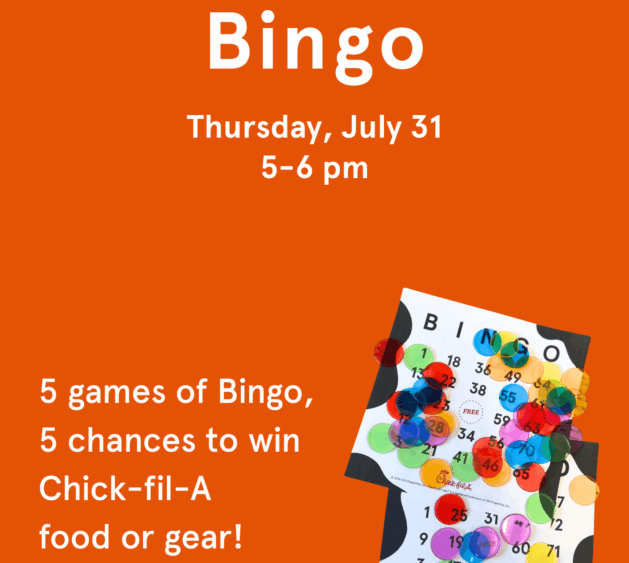 Bingo at Chick-fil-A Wayne Square