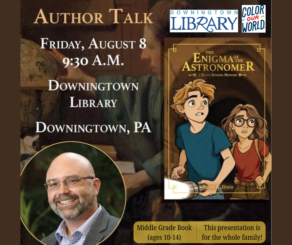 Meet-and-Greet with Local Author Keith Davis at the Downingtown Library